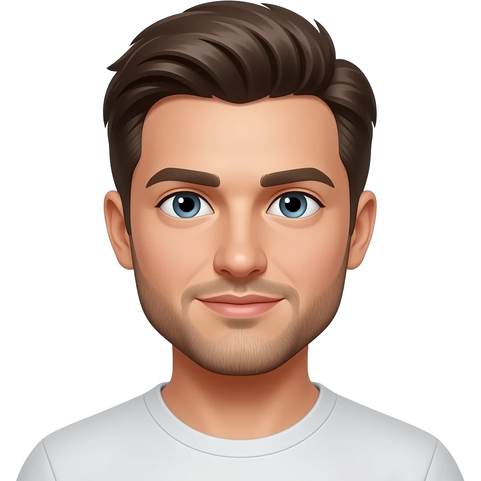 I'm handsome emoji