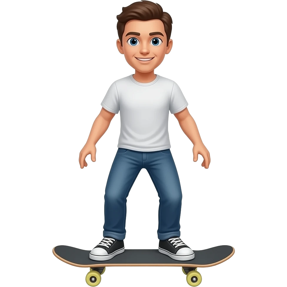 Skateboarding emoji
