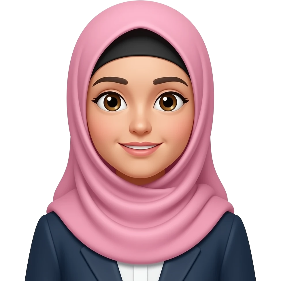 Teacher with jilbaab emoji