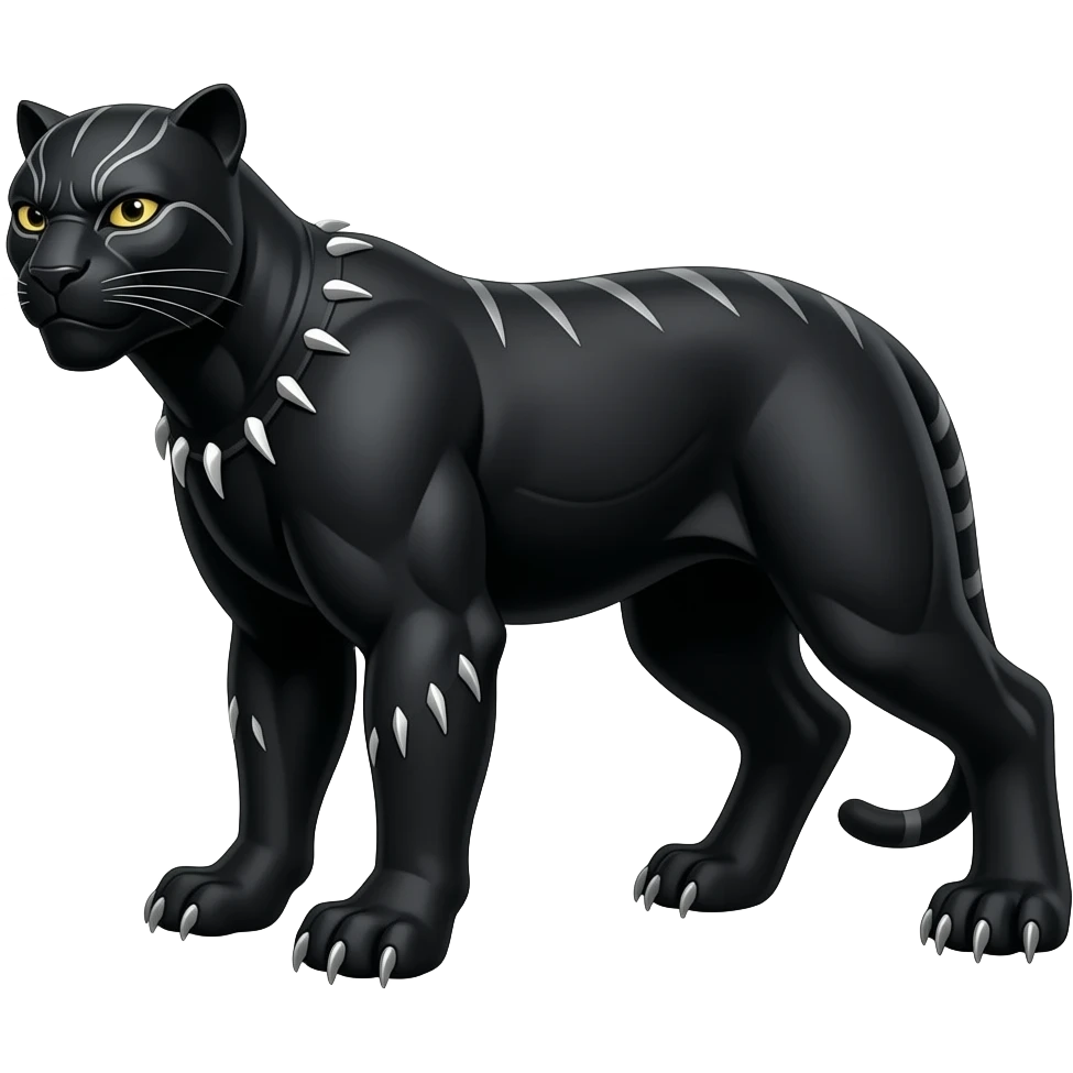 Pantera negra emoji