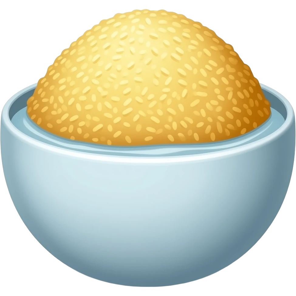 Garri & water emoji
