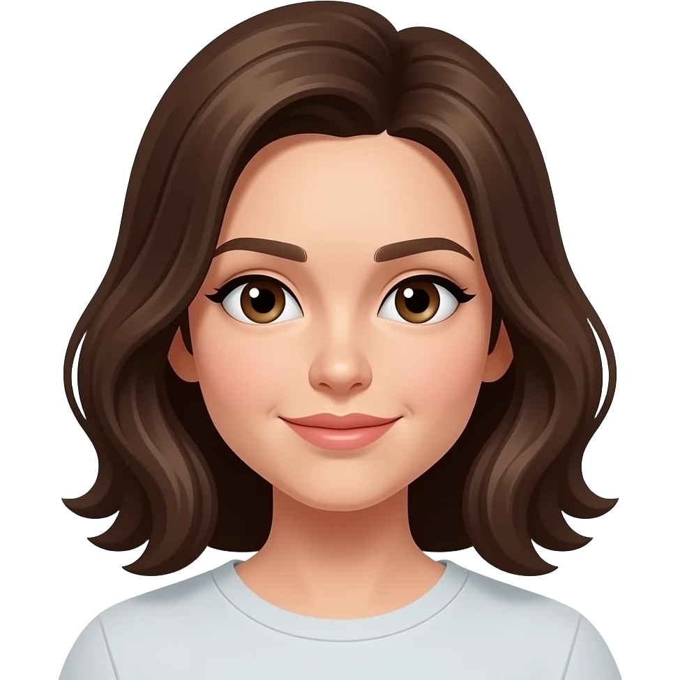Brunette emoji