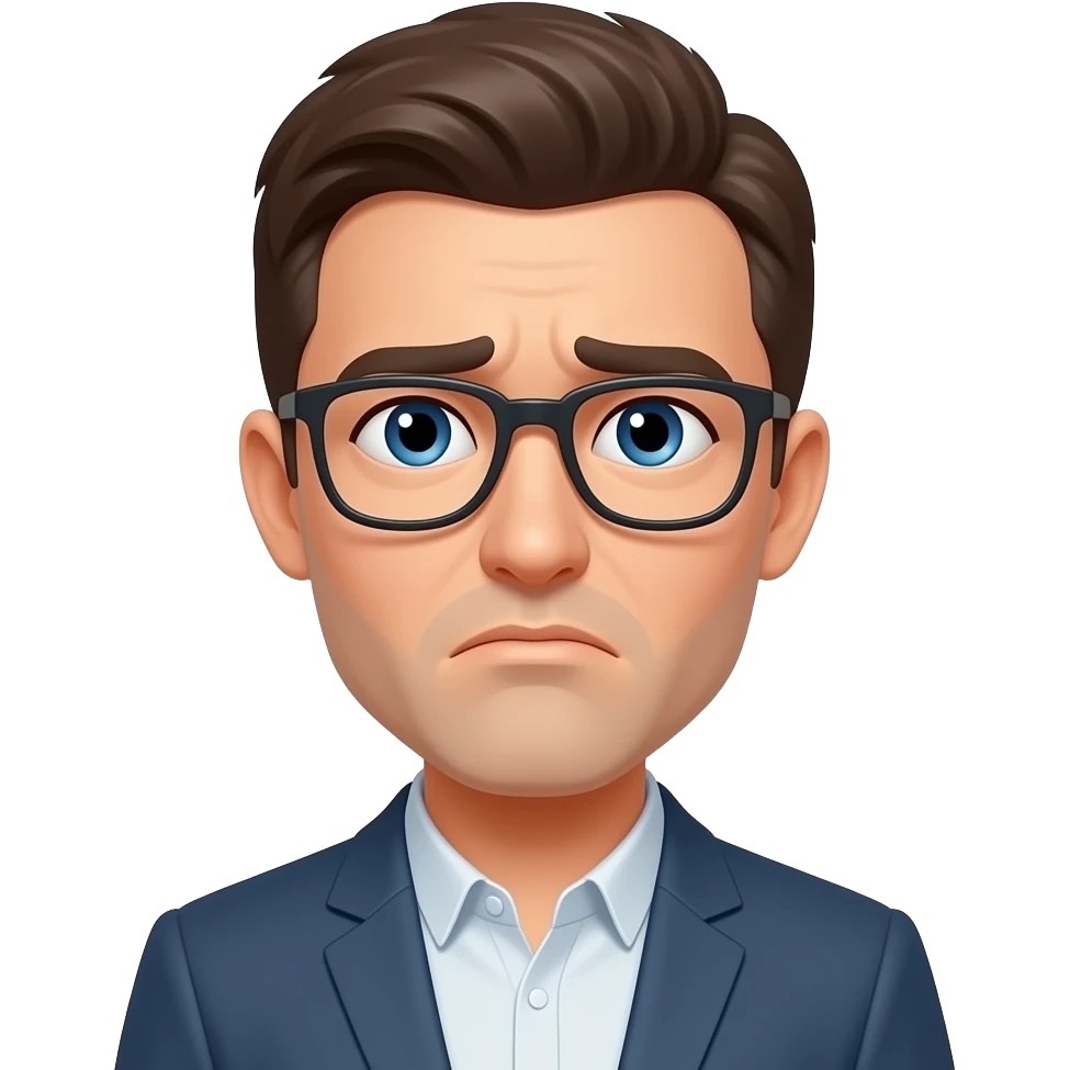 Disappointed emoji