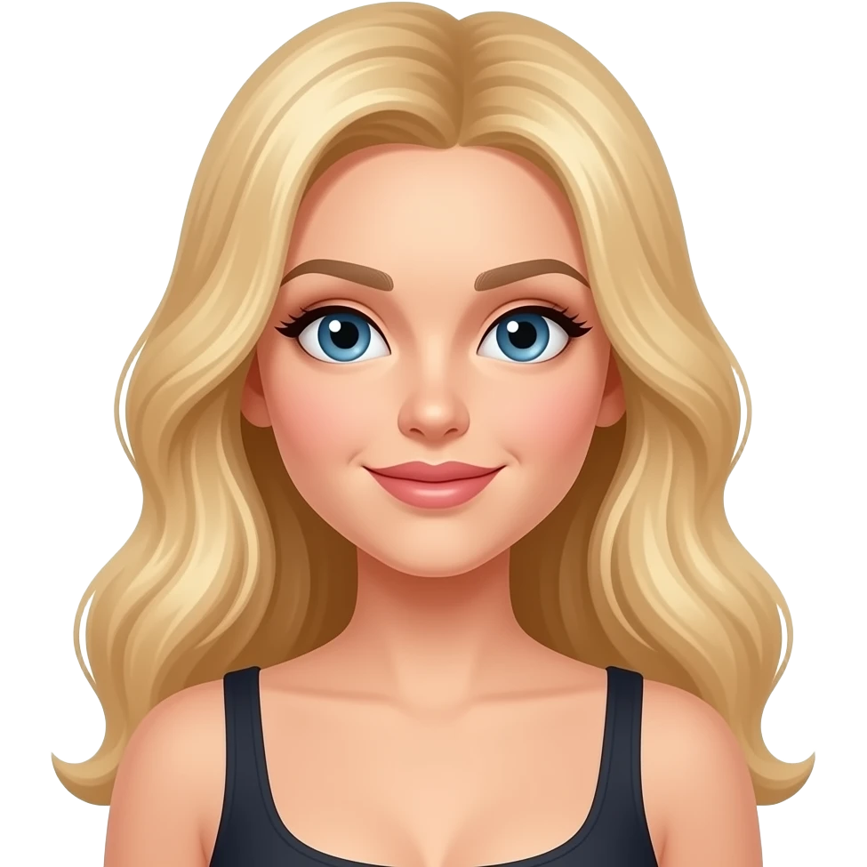 Iseline ( mon amoureuse )c une magnifique femme très très très blonde emoji