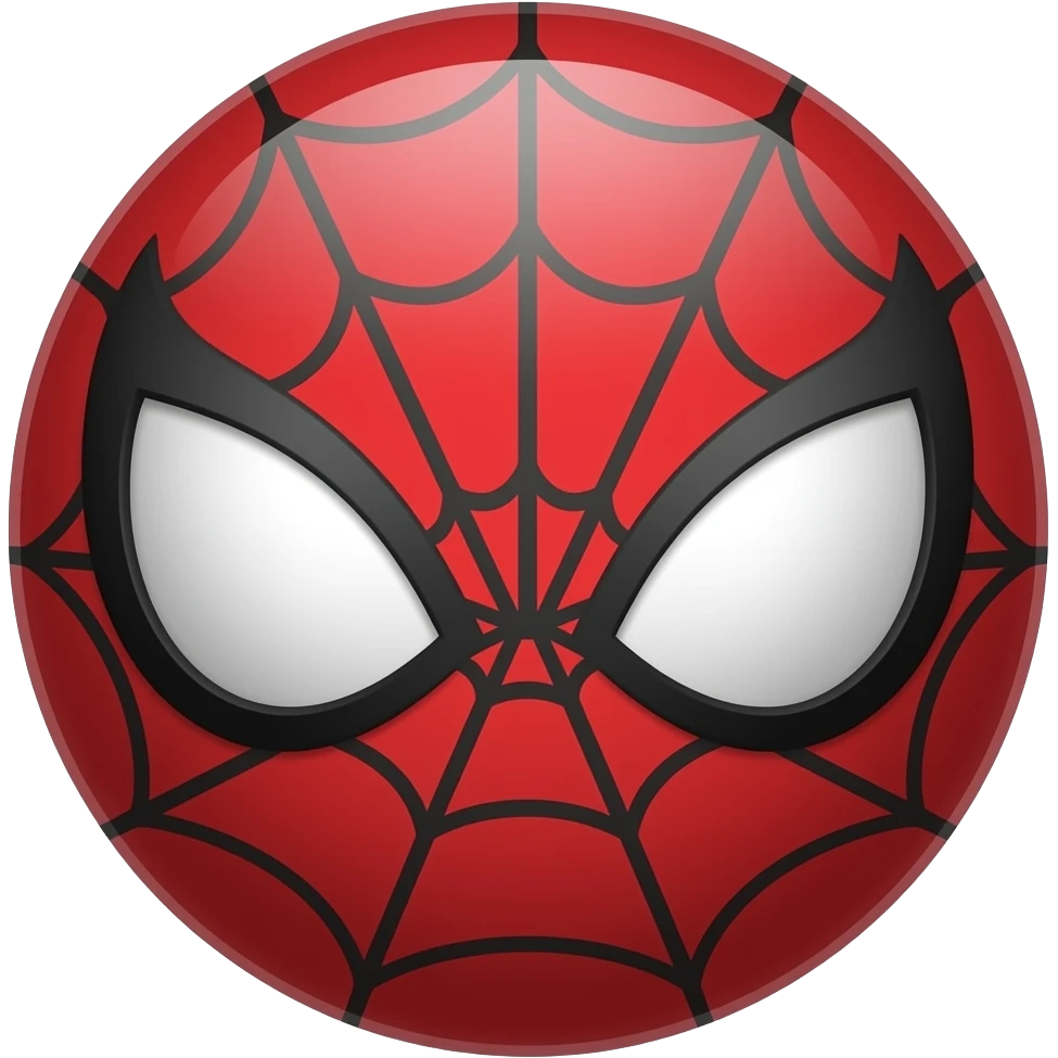 Spider man logo emoji