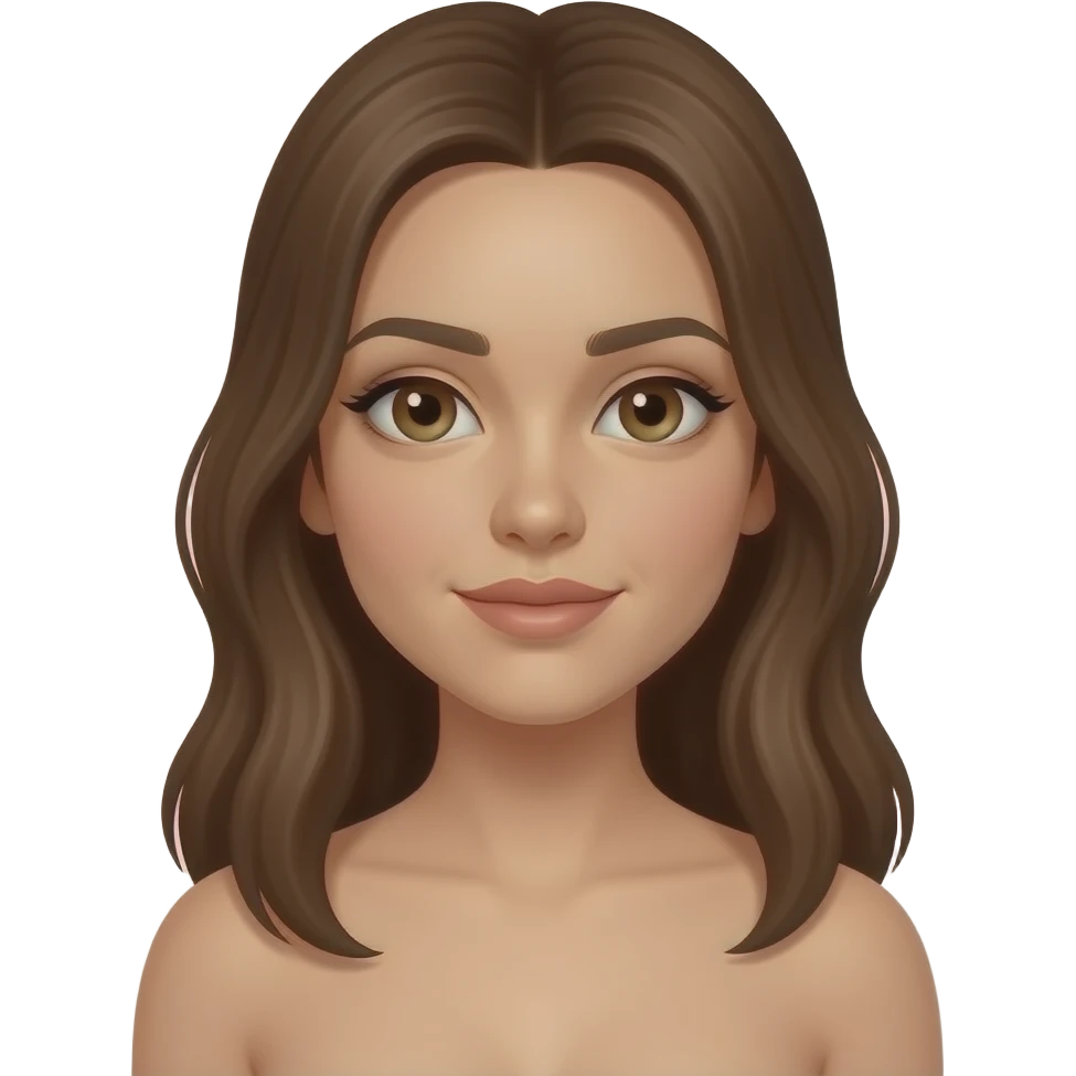 Nude girl emoji
