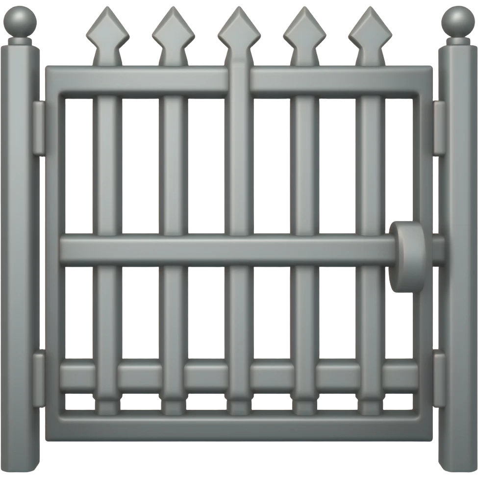 an close gate emoji