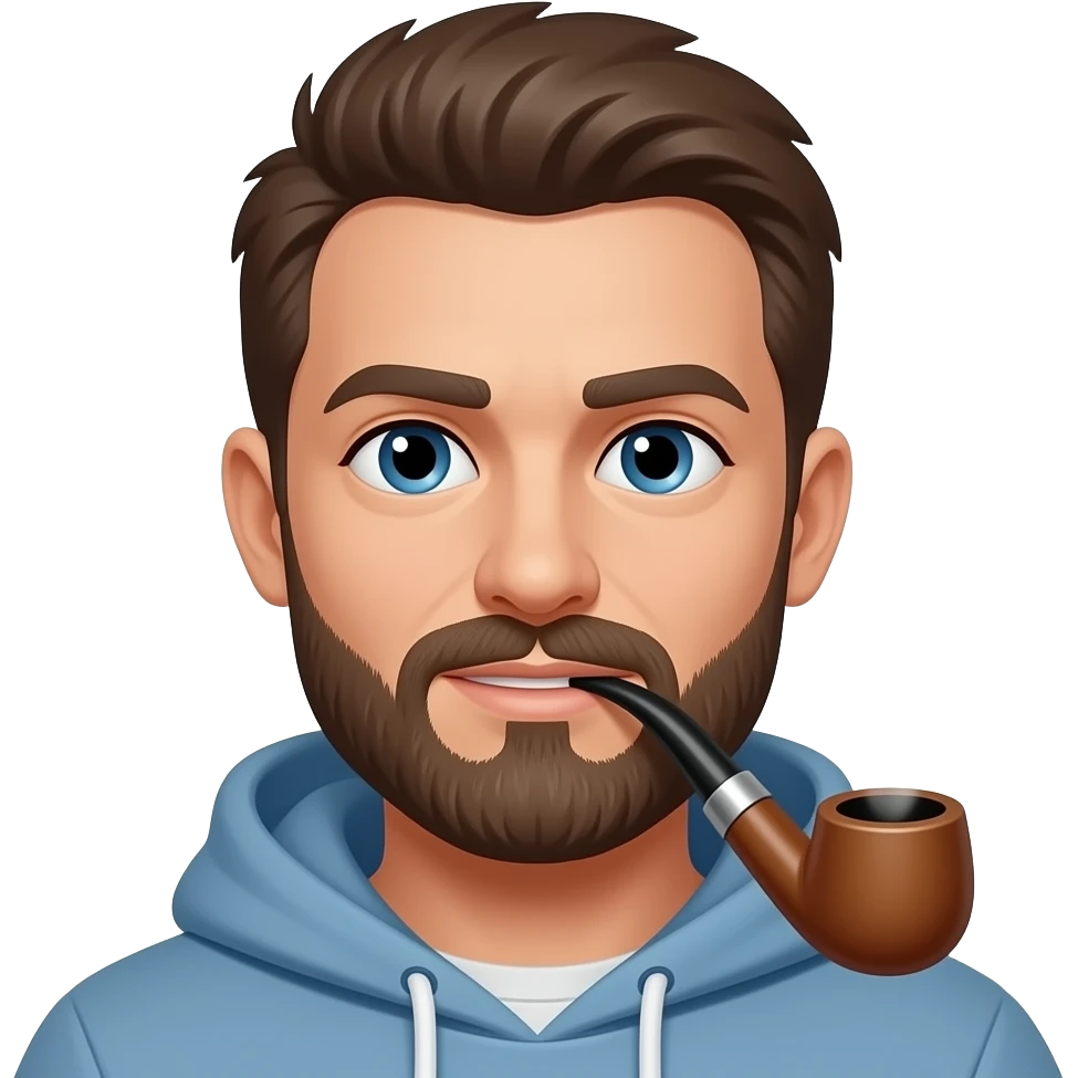 emoji face with meth pipe emoji