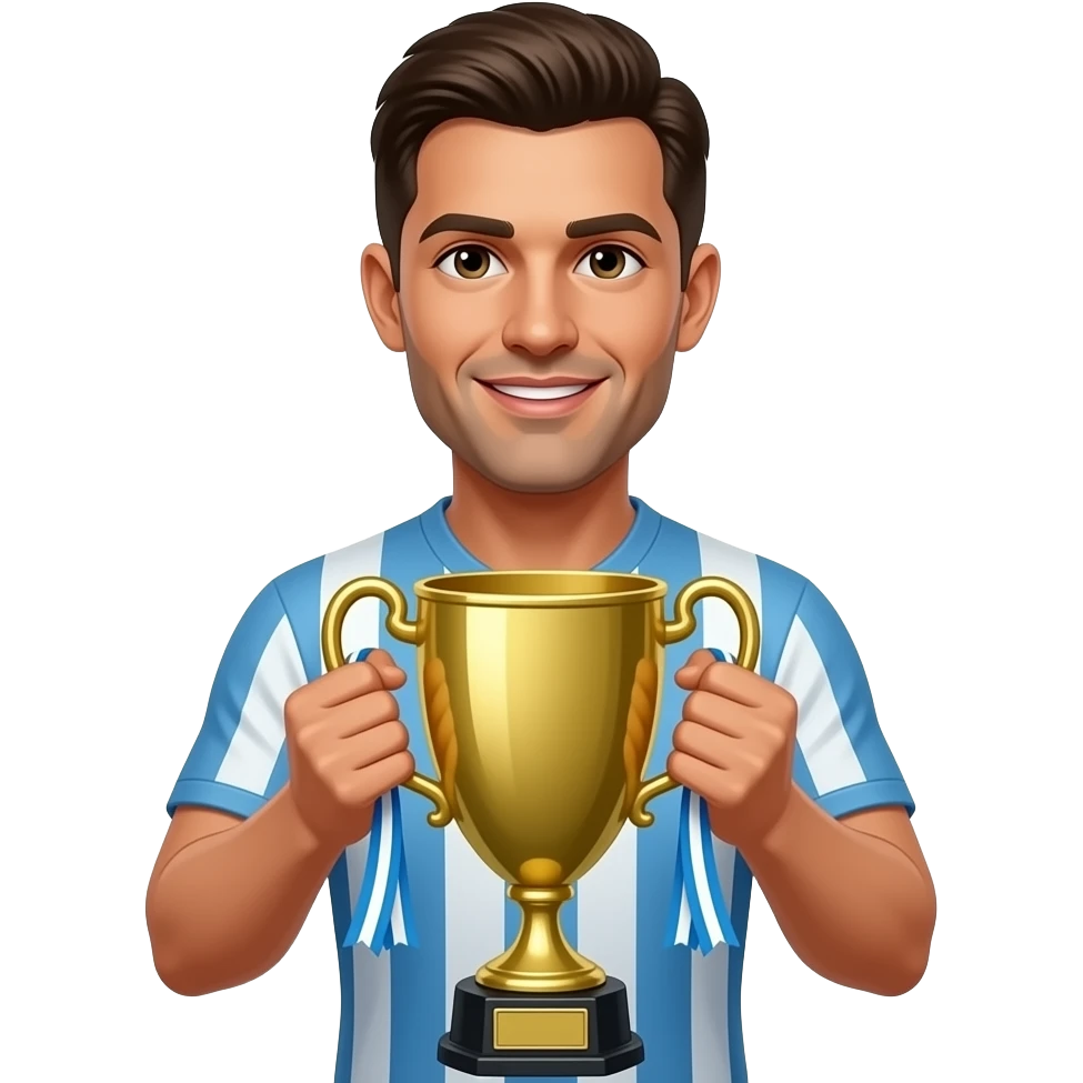Kyunki wo football history ke sabse bade players mein se ek hain emoji