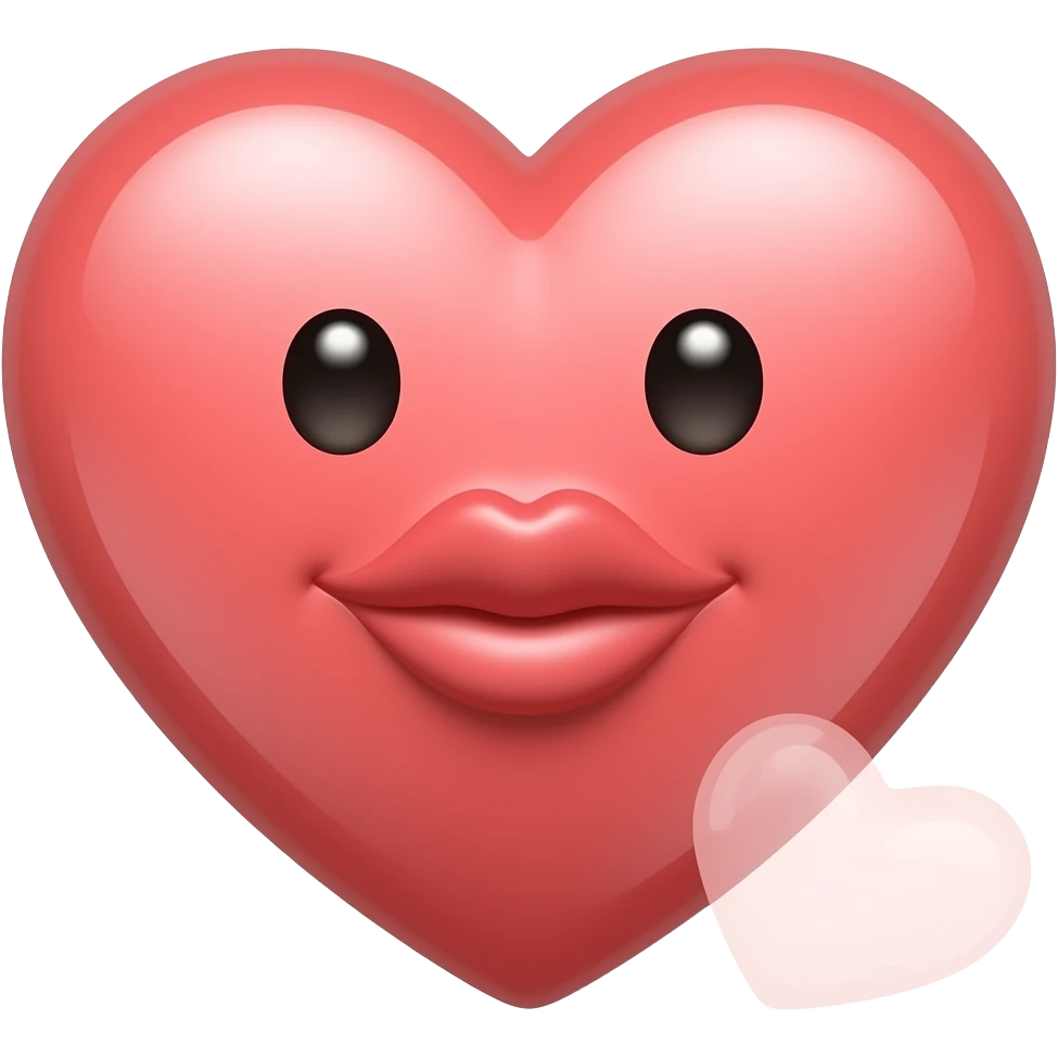 Добавить поцелуйчики и сердечки emoji
