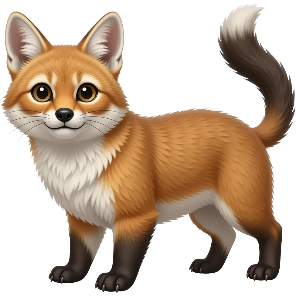 Bomullstopptamarin-sjakal-hybrid emoji