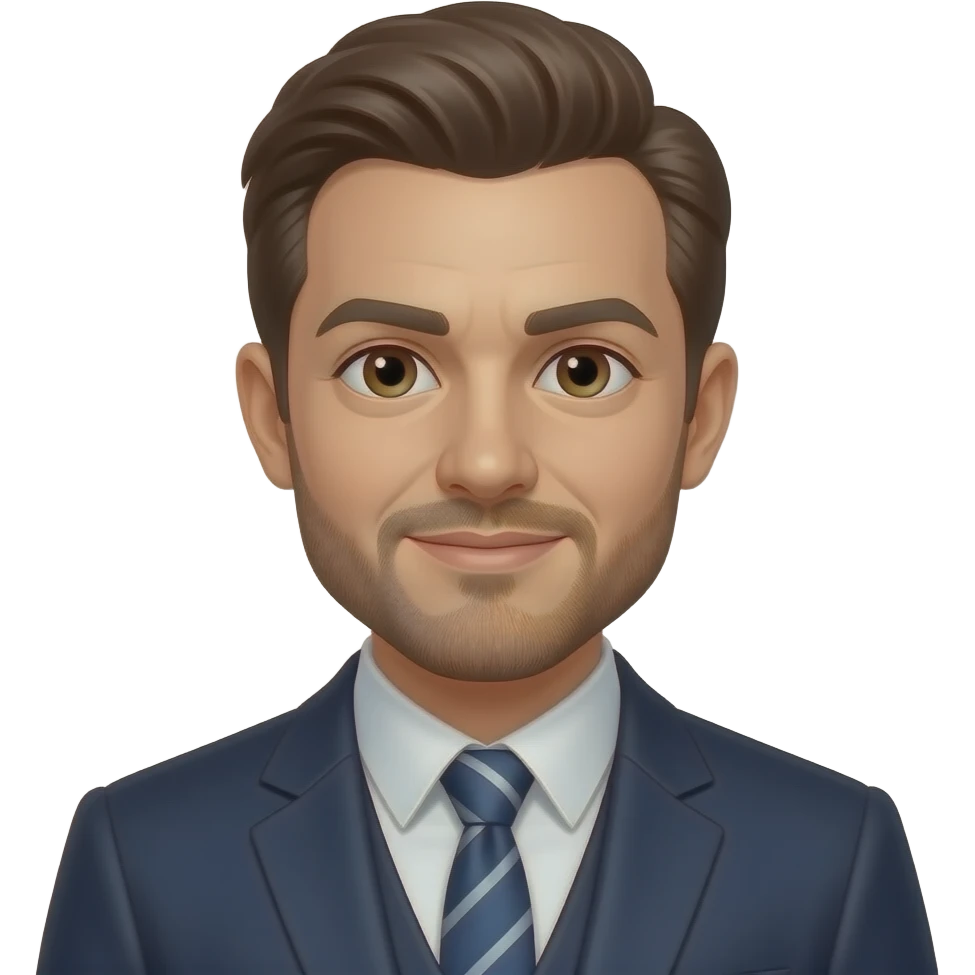 The gentleman emoji