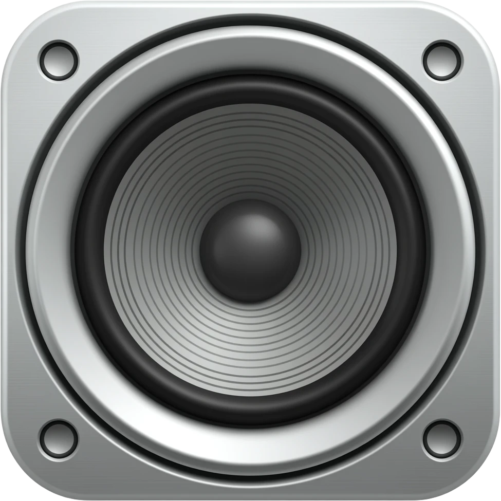 speakers emoji