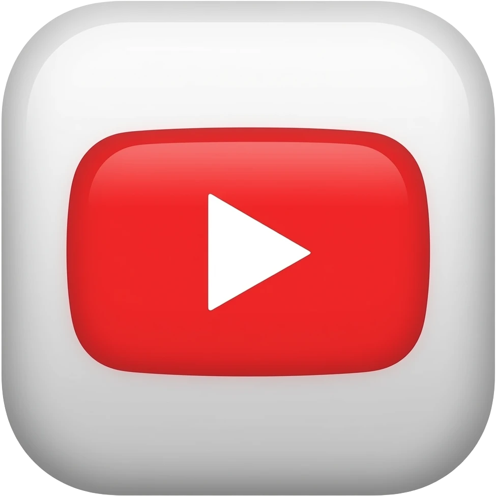 iphone with youtube logo emoji