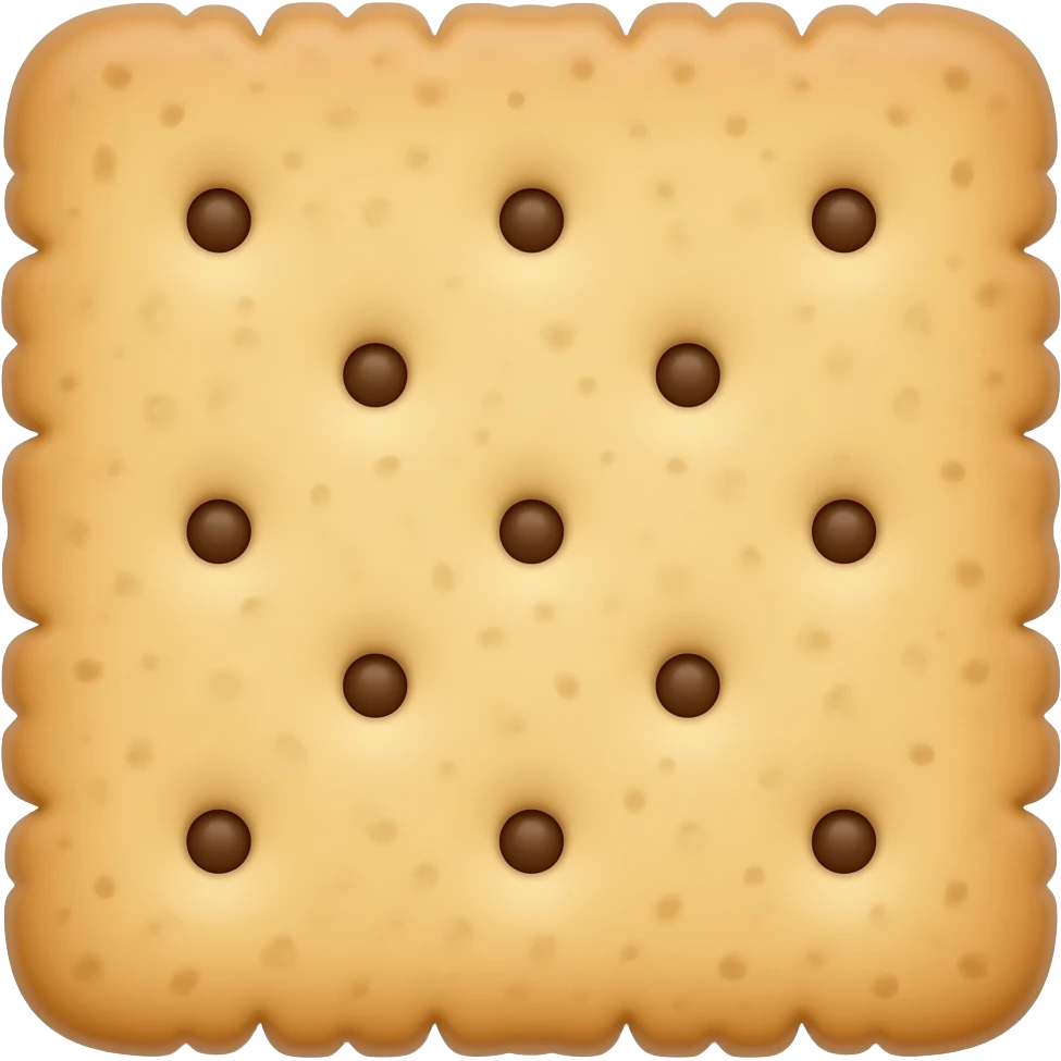 square cracker emoji