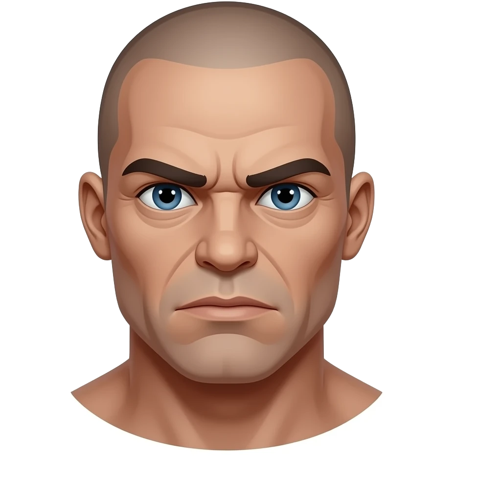 Pon a hulk sin cabello emoji