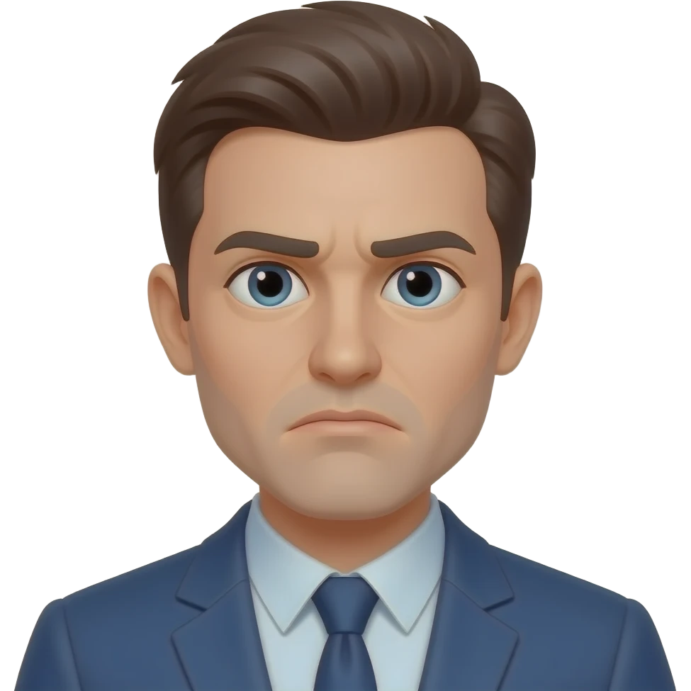 Distrust emoji