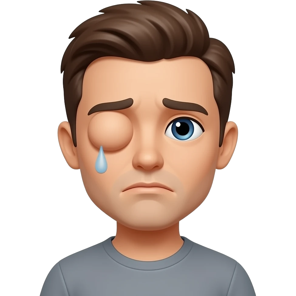 Tired eye bag emoji emoji