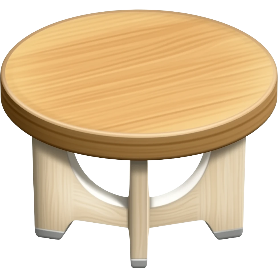 oval coffee table emoji