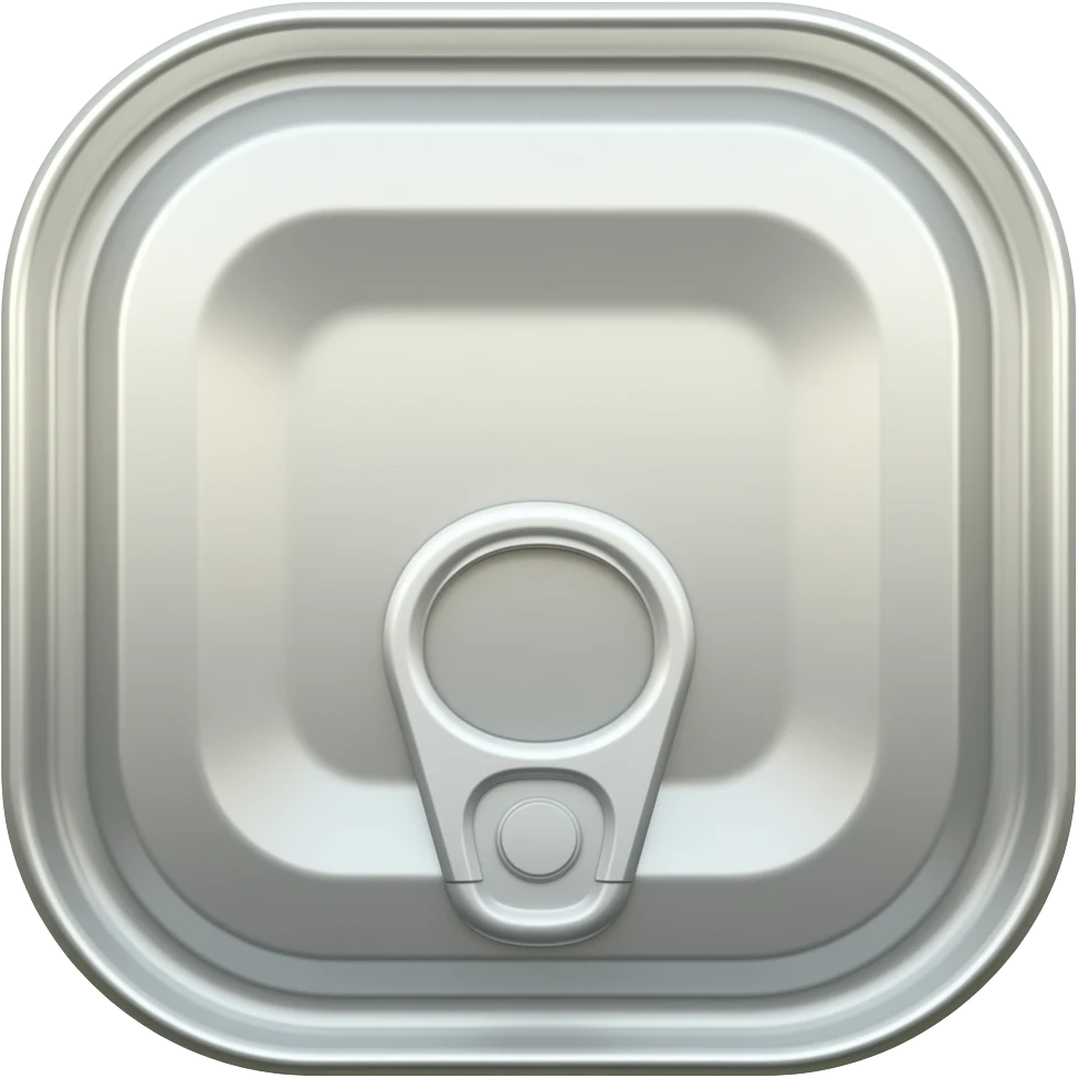 small squared tin emoji
