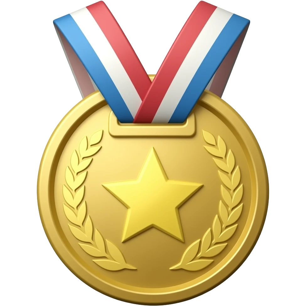 A  medal emoji