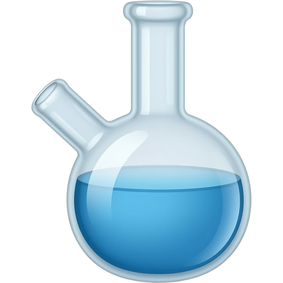 beaker bong flat bottom no face blue water ios emoji emoji