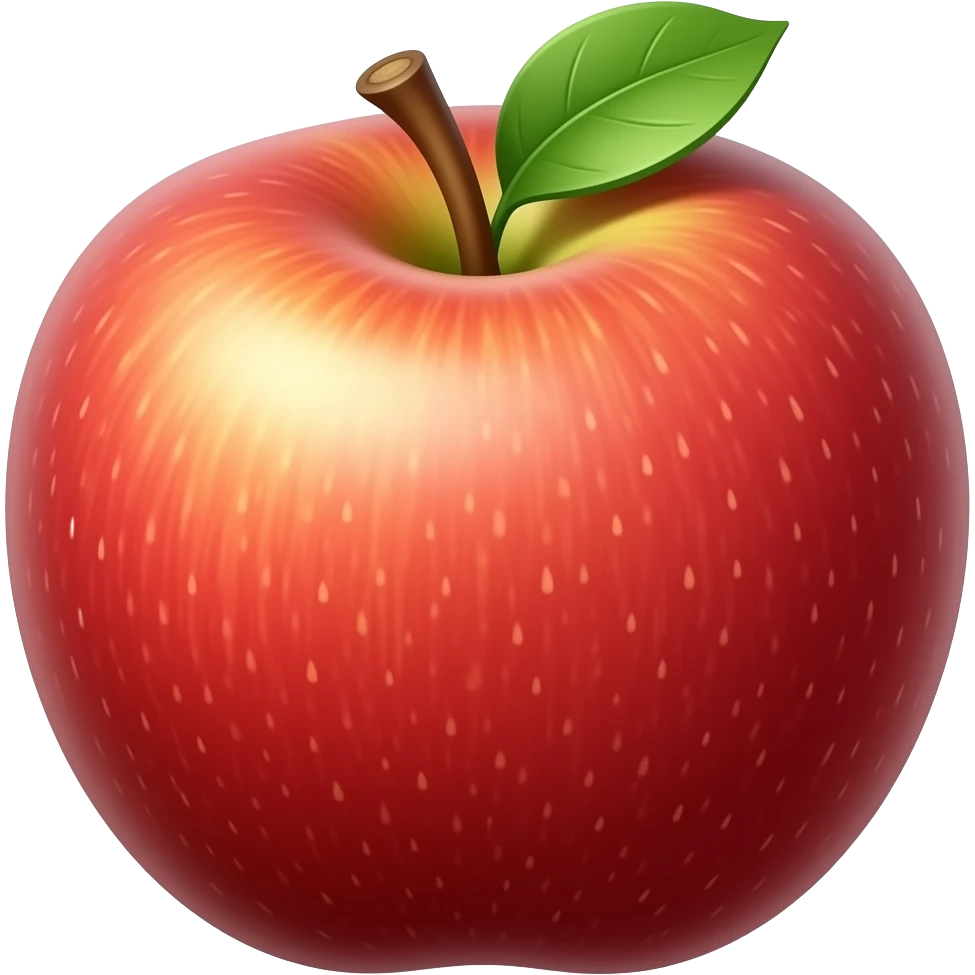 A red emoji