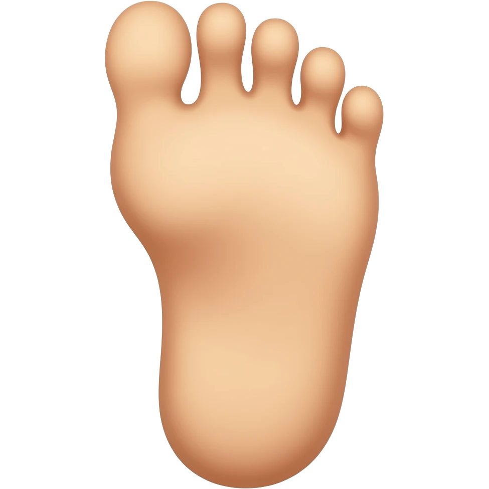 foot emoji