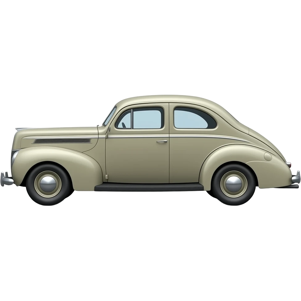 1940 car on the side veiw emoji