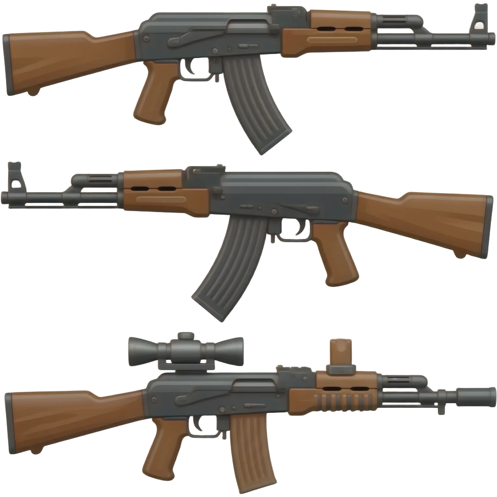 Automatic weapons emoji