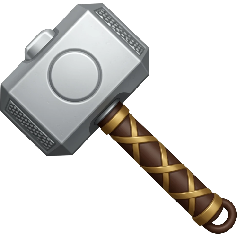Thors hammer emoji