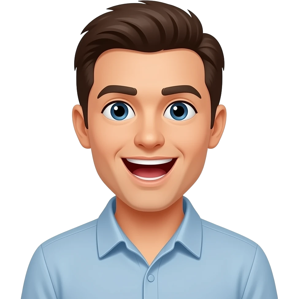 Open mouth emoji