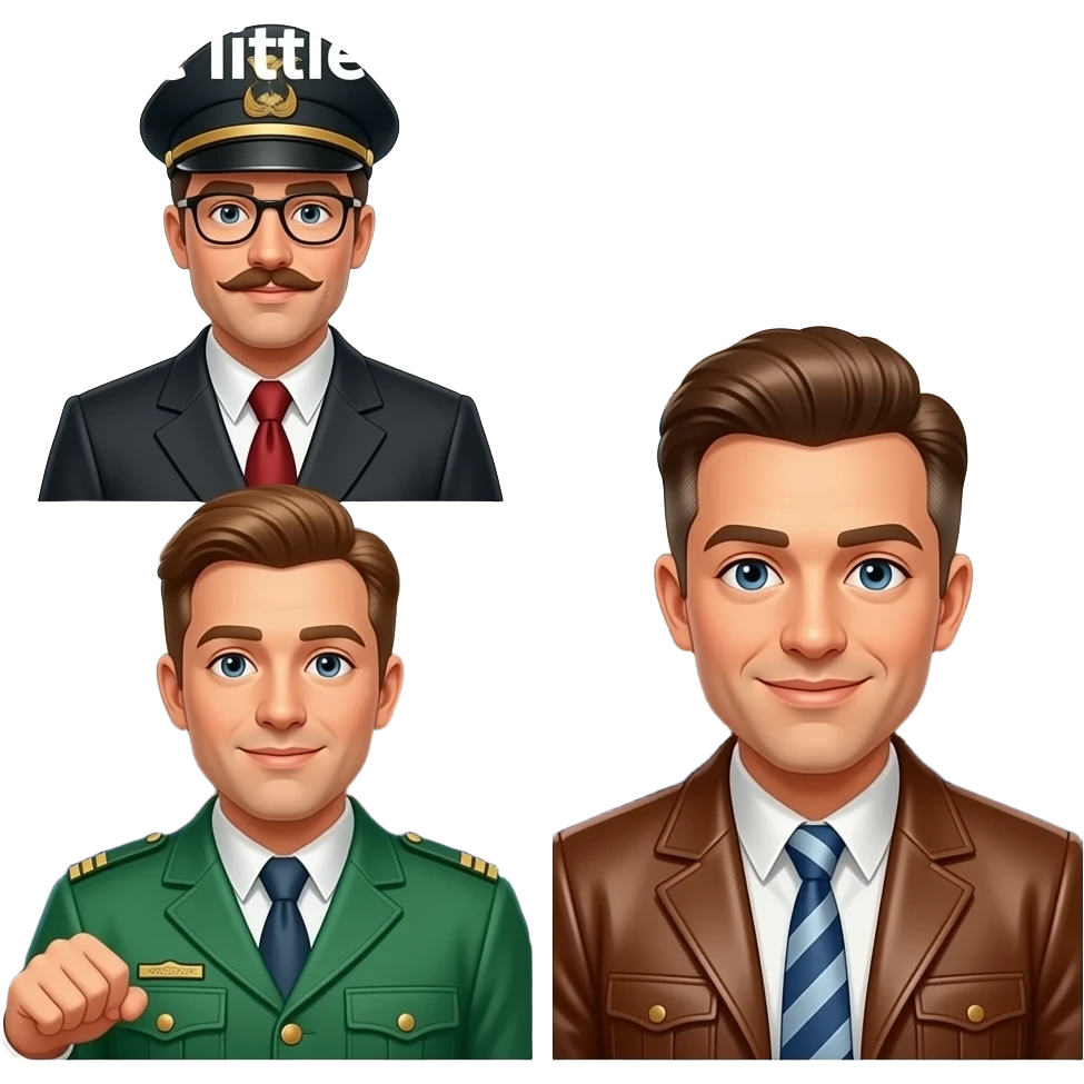 Poster for SteamWorks: "The little train that couldn't, don't run out of steam at SteamWorks". Gay leatherman train conductor, gay leatherman passengers.. emoji