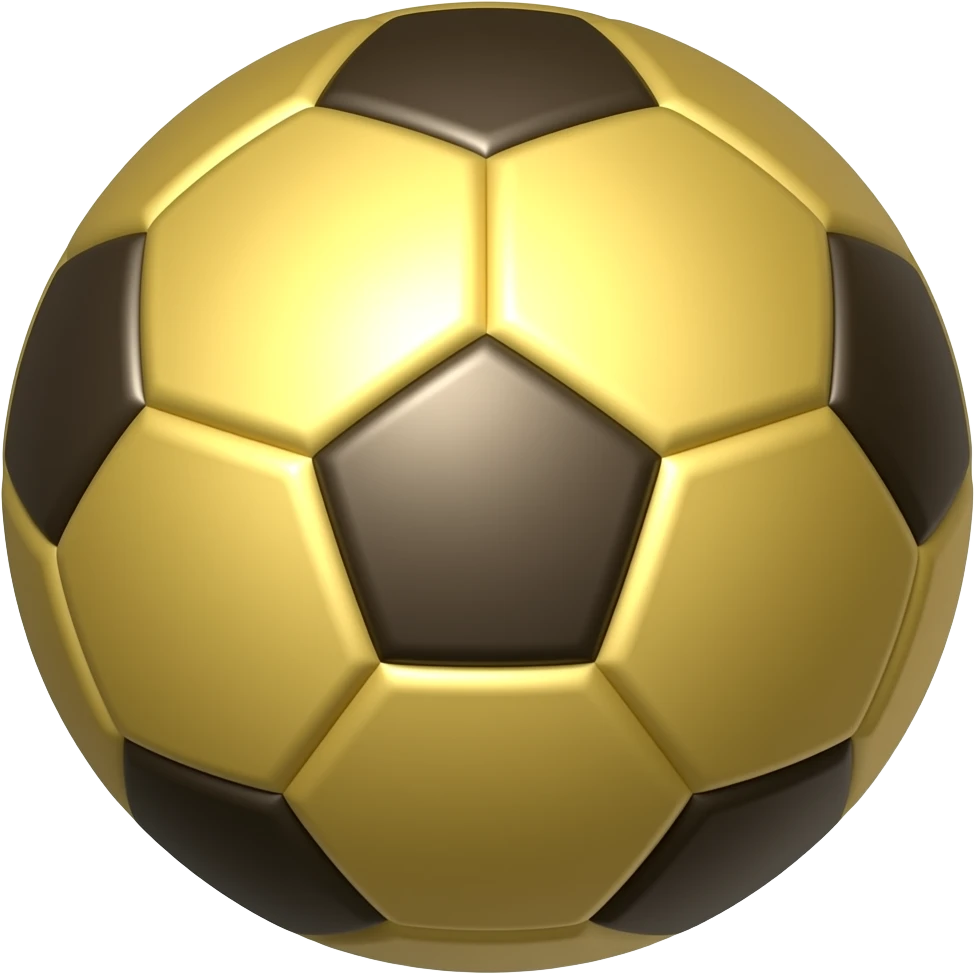 golden ball soccer emoji