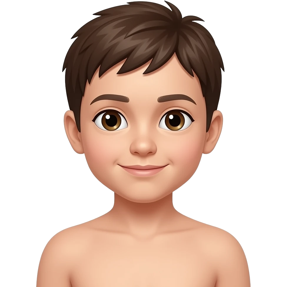 A naked kid emoji