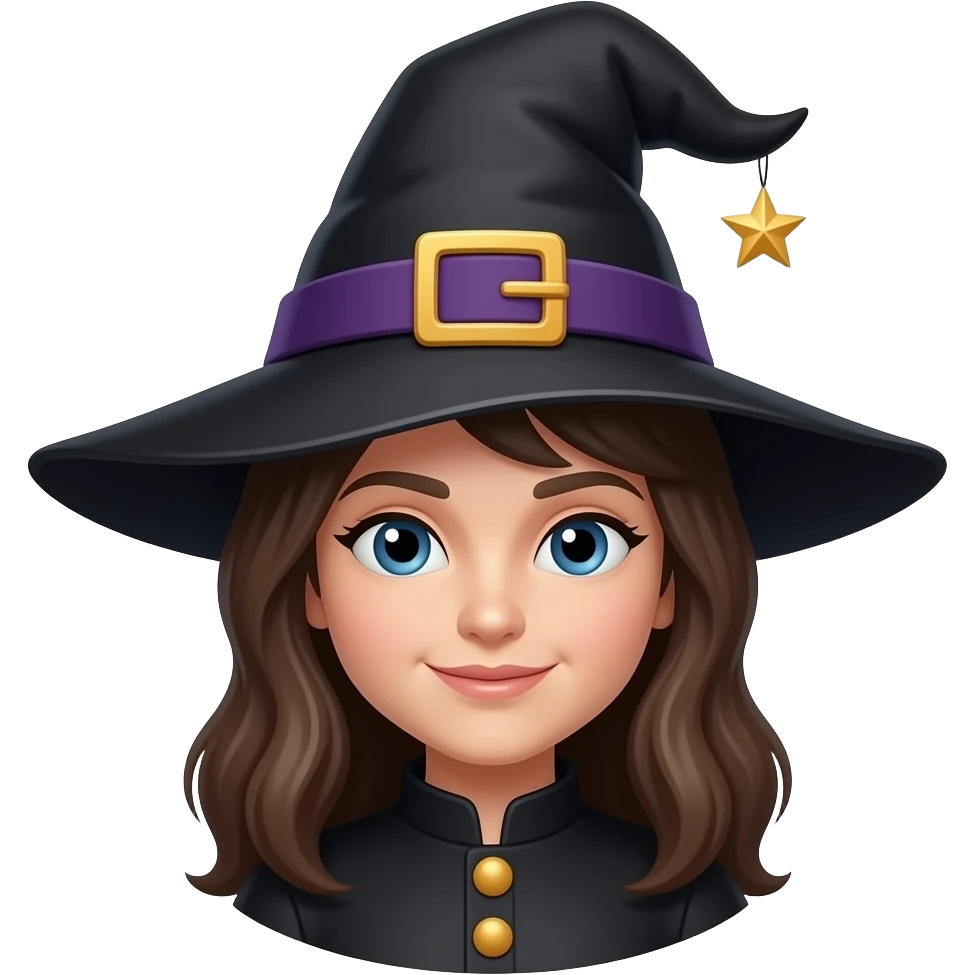 witch face emoji