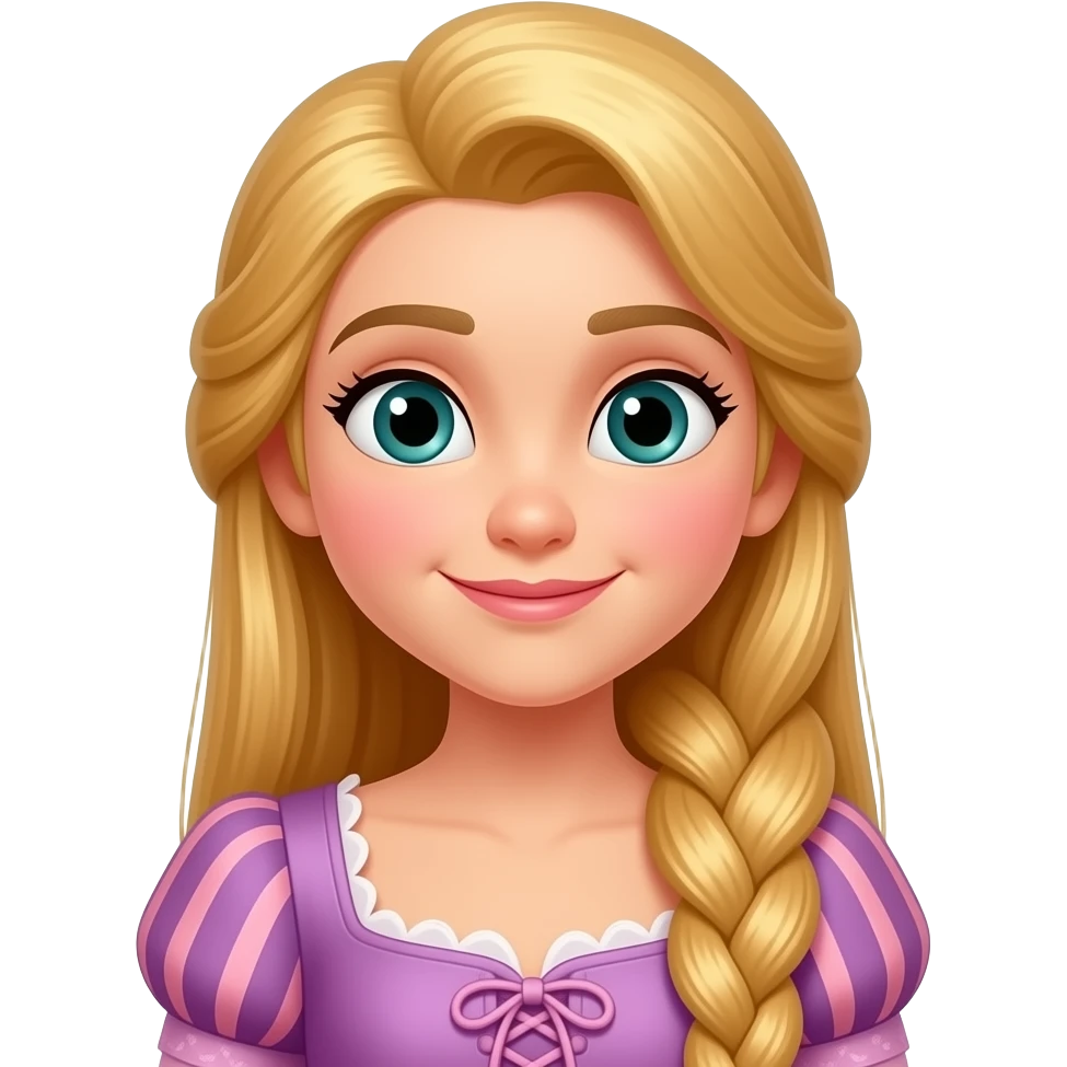 Rapunzel emoji