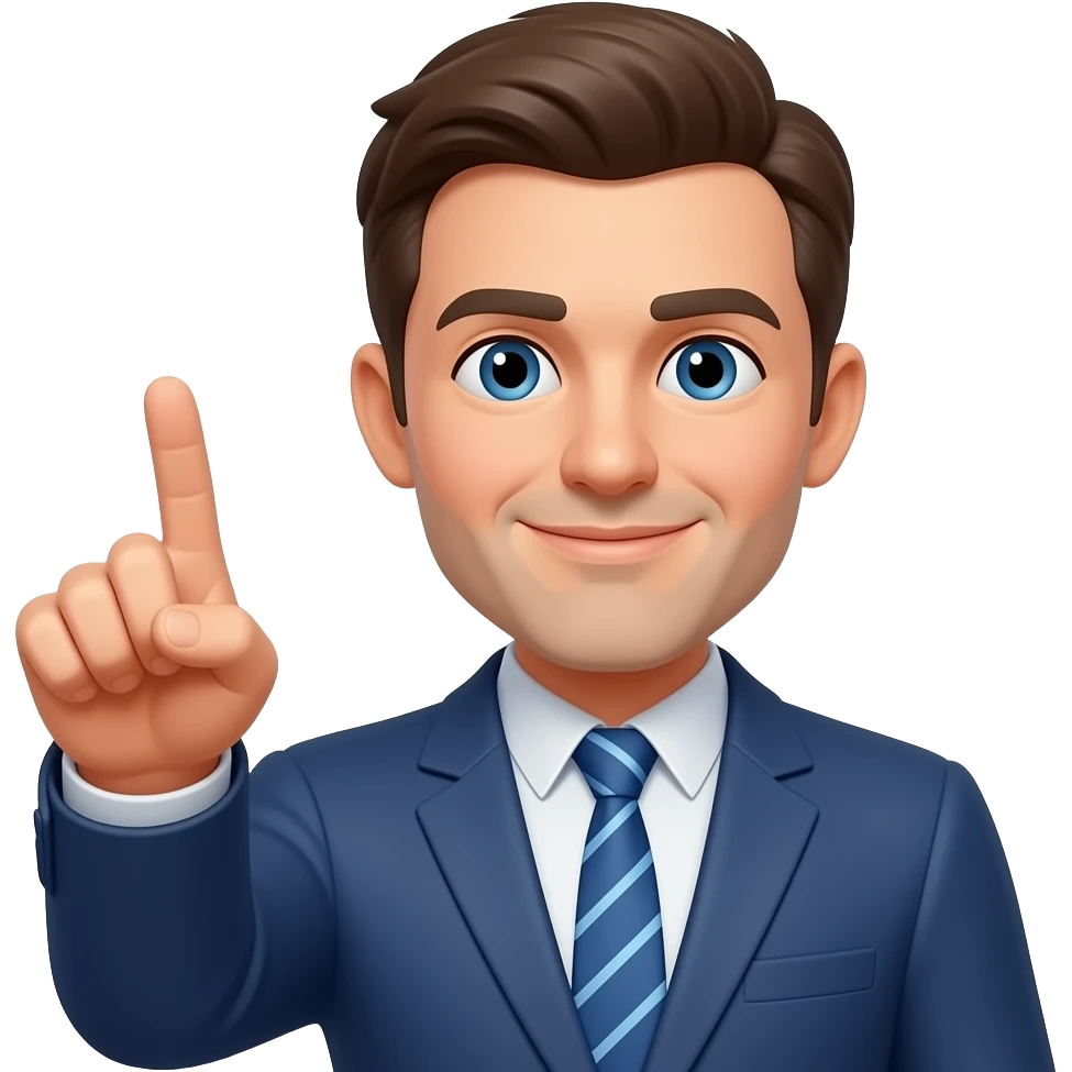 ELİYLE İŞARET EDEN O ADAM emoji