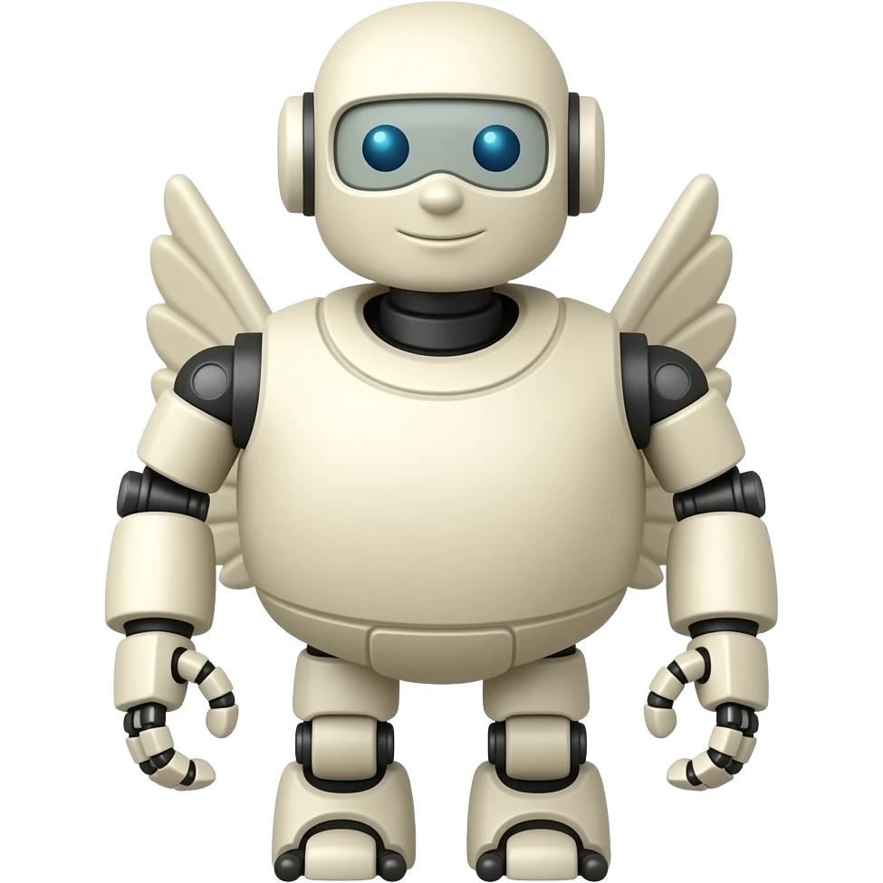 AI broiler robat emoji