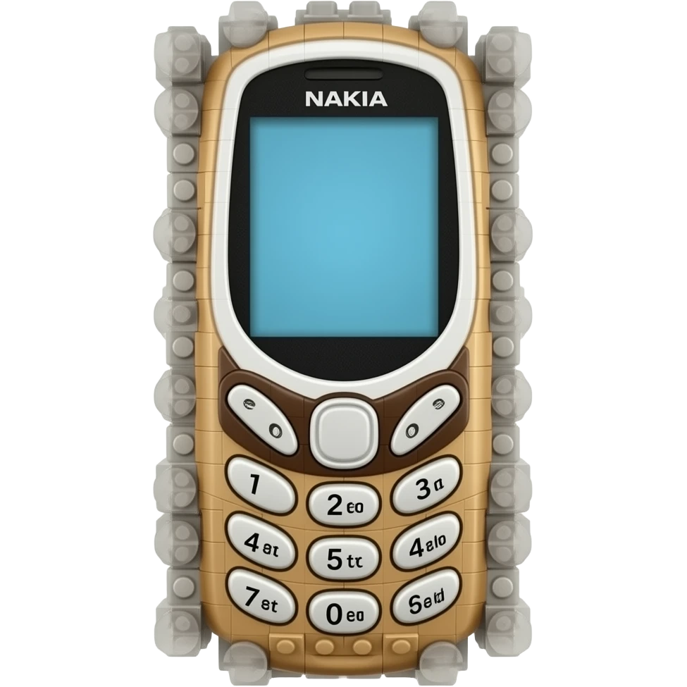 lego themed nokia emoji