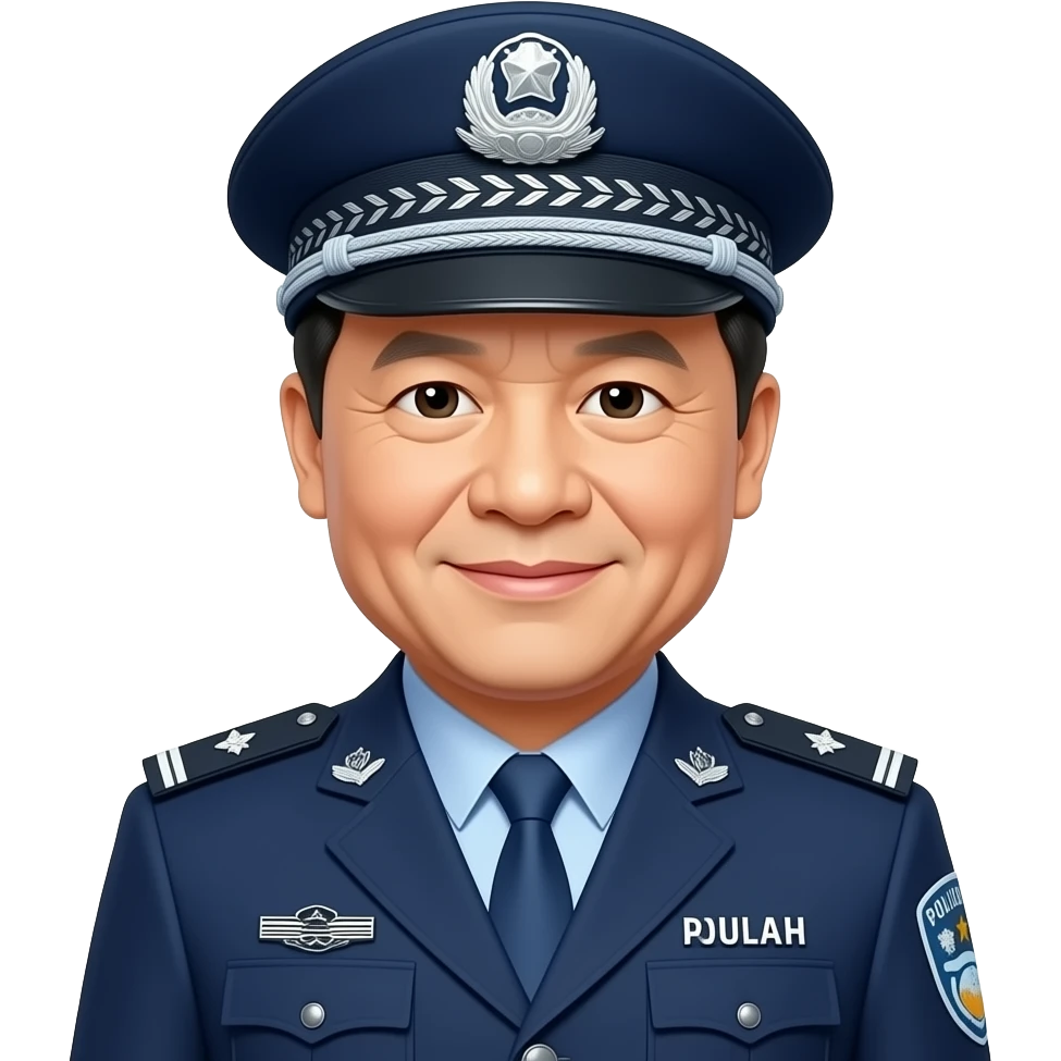 xi jin ping but police emoji
