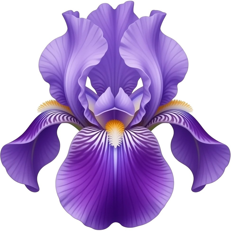 iris flower ios emoji