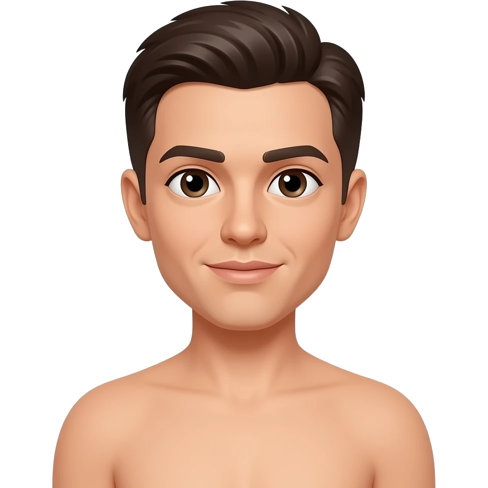 Sin ropa emoji