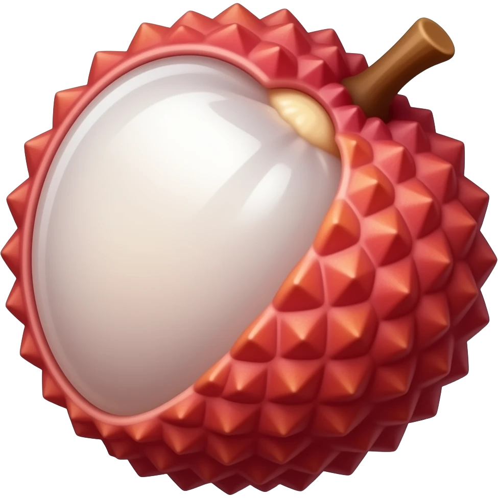 lychee emoji