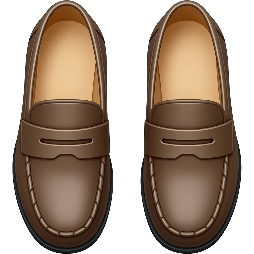 loafer shoes emoji