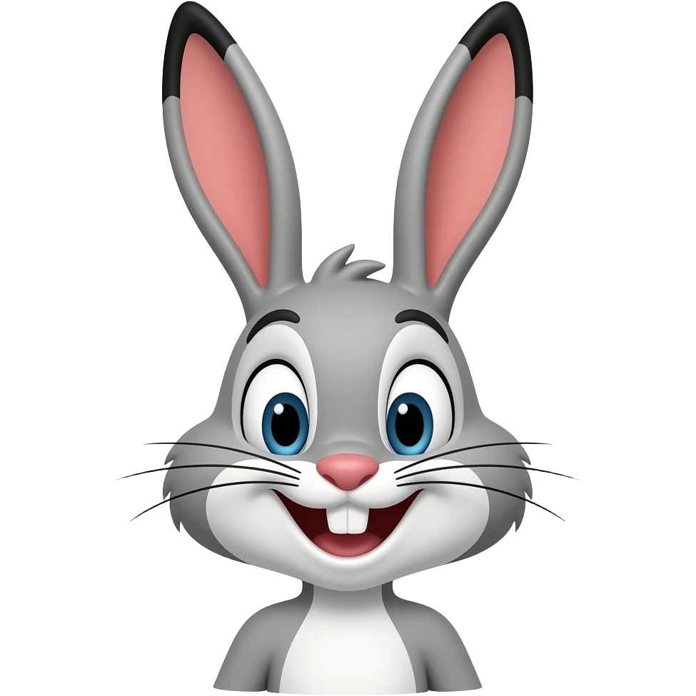 Bugs bunny emoji