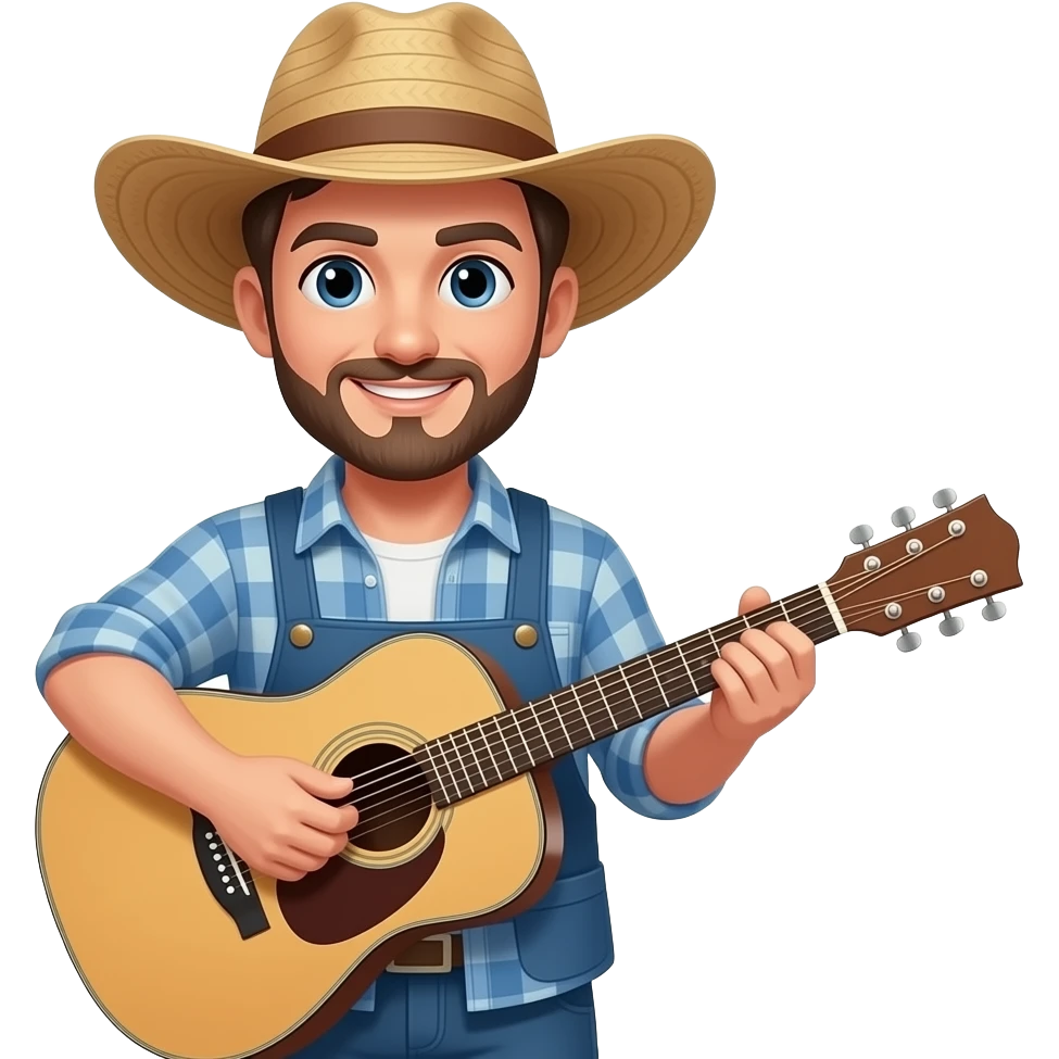 👨‍🌾🎸 emoji