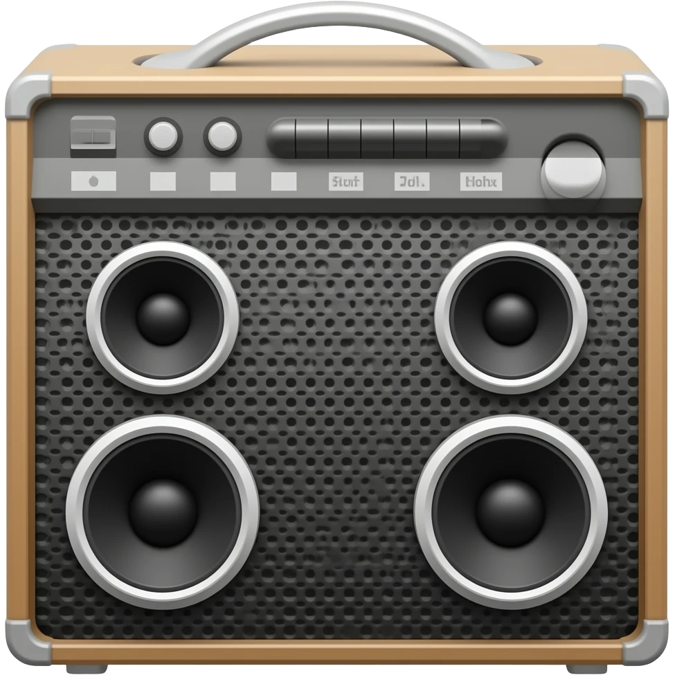 music equipment emoji