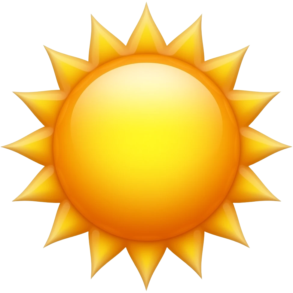 sun emoji