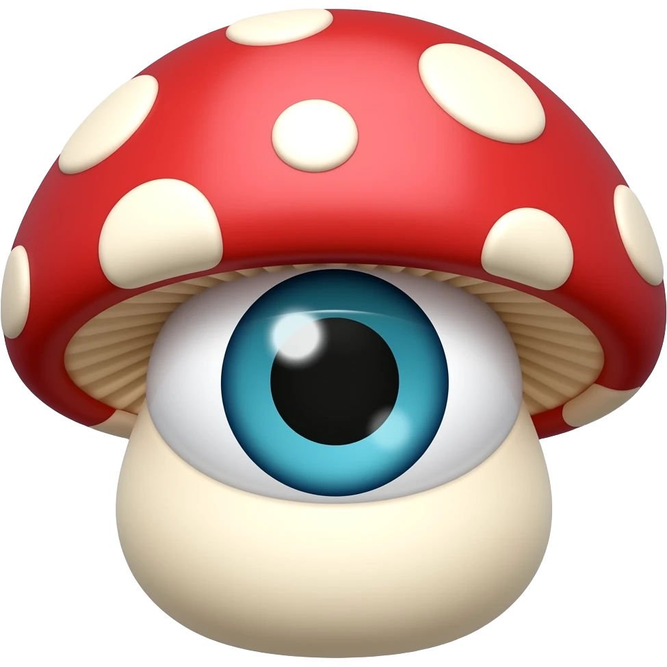 👁️+🍄 emoji